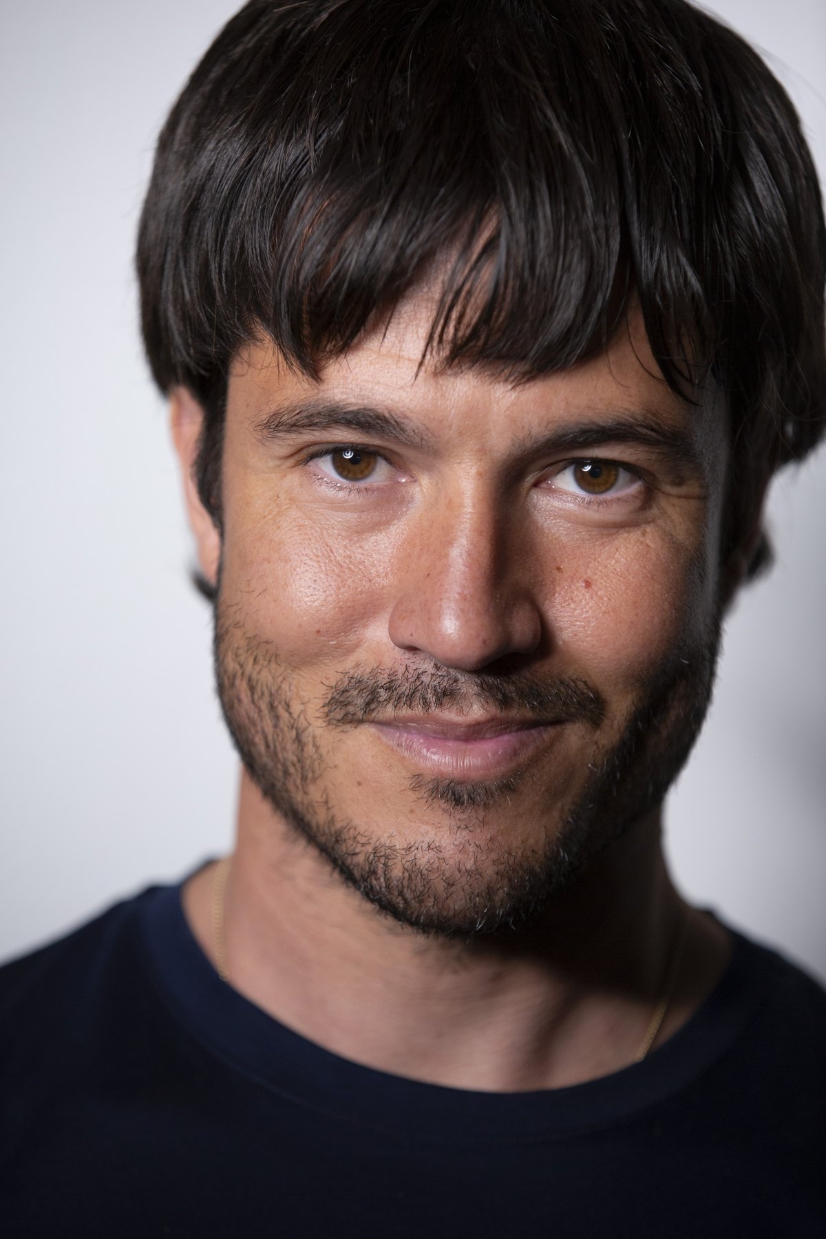 Portrait photograph of Spanish actor, creator and singer Nacho Aldeguer